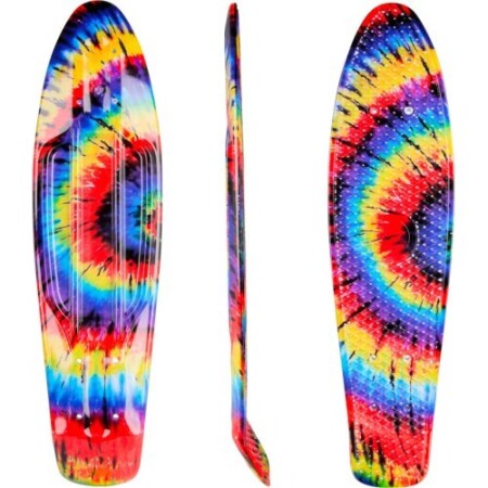 Mini-Skateboard-Deck 58x15 cm Worker Ecidy - Rainbows - Worker