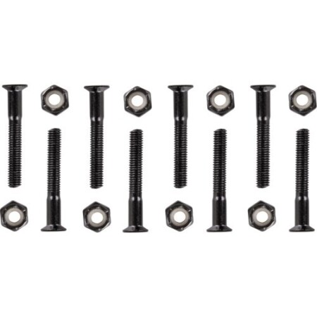 Mini Skateboard Screws 5 x 35 mm - Black - Worker