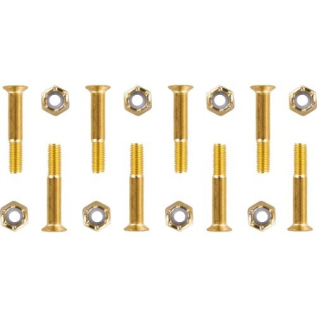 Mini Skateboard Screws 5x28 mm - Gold - Worker