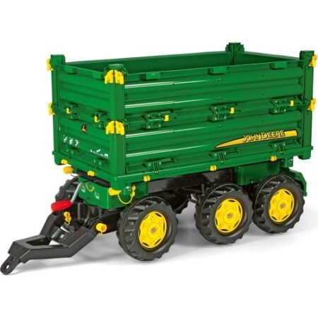 Mini tractor trailer RollyMulti Trailer John Deere - RollyToys