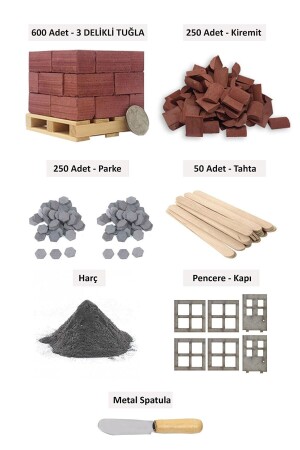 Miniature Construction Set 3 Holes Special Brick new3300 - sarıhan