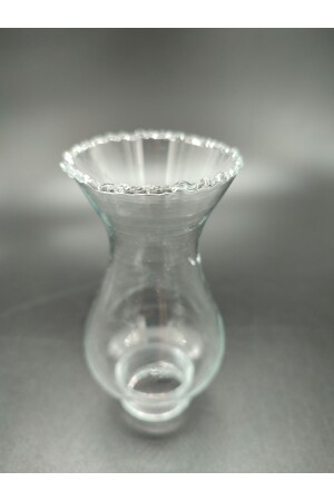 Miniature Gas Lamp Glass. Full Transparent Color. (BOTTOM DIAMETER: 3. 00CM-:H:10. 50CM) MINIATURE LAMP GLASS. TRANSPARENT - KUĞULU