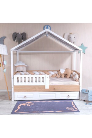 Minibaby Capy Filli 4-Piece Knitted Montessori Baby Kids Sleeping Set 595956 - Mini Baby
