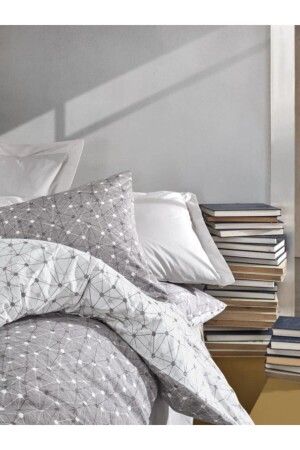 Minimal Double Duvet Cover Set Mottle - Mink 8680108049211 - Cotton Box