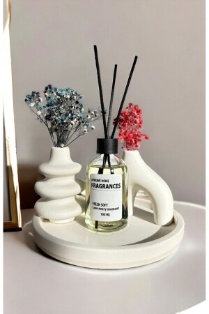 Minimal Vase and 100ml Fresh Soft Air Freshener Set - Aymumi Home