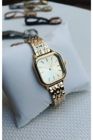 Minimale elegante quadratische Retro-Damenarmbanduhr TYC00677155448 - pullmarkt