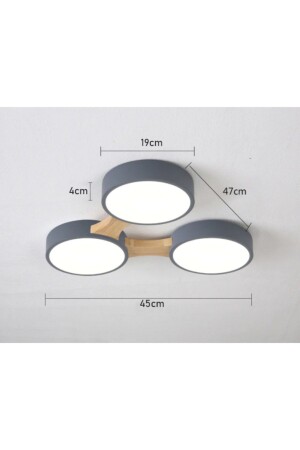 Minimalist Modern LED 3-Plus Chandelier-2 baseled3 - SimaAvize