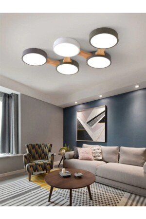 Minimalist Modern LED 5-Piece Chandelier ceilingled5 - SimaAvize