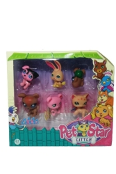 Minişler 6 Figürlü 01542 - Littlest Pet Shop