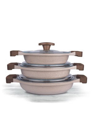 Mink Granite Sahan Set 3 Pieces THRSSV - ThermoAD