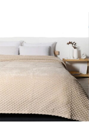 Mink Tomurcuk Blanket Large Size 200x220 - Gençev Home Collections