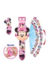 Minnie Mouse Projeksiyonlu Saat CVBGFTY657896 - MICKEY & MINNIE