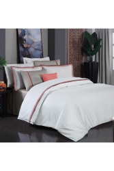 Minsk Cotton Satin 500 Tc Double Duvet Cover Set Beige V1 TYC00739434716 - Sarev