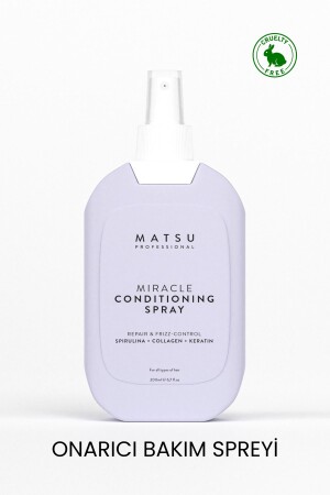 Miracle Biotinli Onarıcı Kolay Tarama Bakım Spreyi 200ml 8683659932315 - MATSU