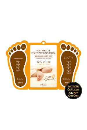 Miracle Foot Peeling Pack – Mjcare Socken-Fußpeeling-Maske - Mjcare
