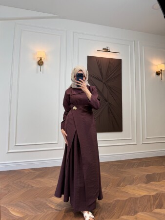 Mirenza Dress - Burgundy - Duendeca