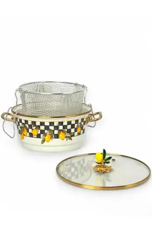 Miss Betty Linda Emaye 22 Cm Kızartma Tenceresi - Miss Betty