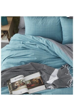 Misslindahome %100 Pamuklu Çift Kişilik Çift Taraflı Nevresim Takımı MSLND101 - miss linda home collection