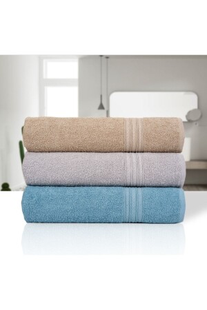 Mitgift-Set, 3-teilig, 70 x 140 cm, großes Badetuch - Home Mode
