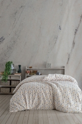 | Mix & Match | Mosaic | %100 Pamuklu Çift Kişilik 200 X 220 Tek Nevresim EV.MOSAIC.NEV.01 - Soley