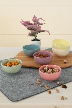 Mix Soft Cloud Schüssel 12 cm 6 Stück - Keramika