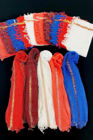 Mixed Color Bridesmaid Shawl - Bride's Car Convoy Wedding Circumcision Towel Ornament - Henna Gift 20 Pieces - Zeymerade