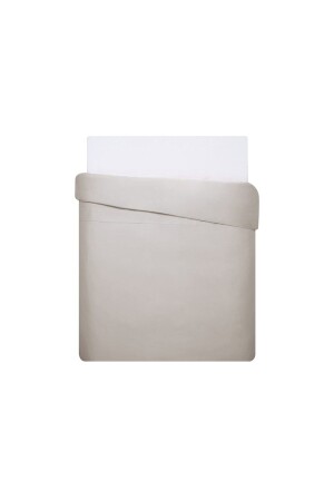 Mix&Match-Bettbezug aus Baumwollsatin für King-Size-Betten, Stone 000001000036826002 - Linens