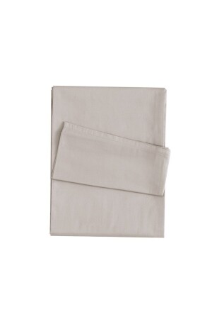 Mix&Match-Bettlaken aus Baumwollsatin für King-Size-Betten, Stone - Linens