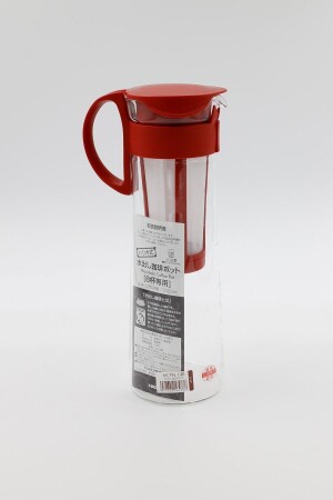 Mizudashi Cold Coffee Brewing Pitcher Red 1000 Ml MCPN-14R - Hario