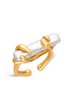 حلقة اللؤلؤ من عظم - Mlini Jewellery