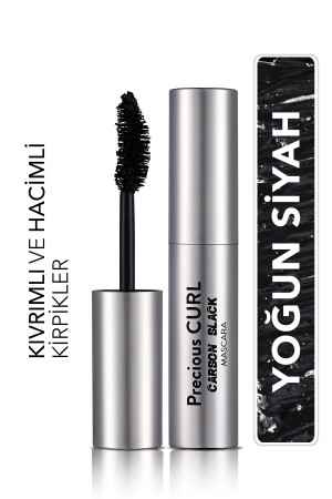 MNZ-حجم ومركبة ماسكارا-قيمية مركبة ماسكارا-001كربون أسود-8690604542369 - Flormar