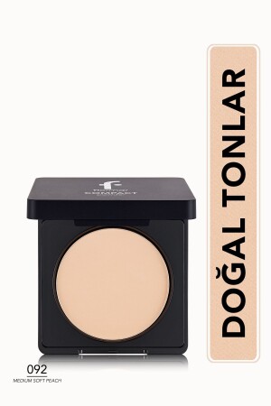 MNZ-منتقرة بشدة مسحوق - مسحوق متواصل - 092 متوسط البريشة الناعمة - 8682536051323 - Flormar