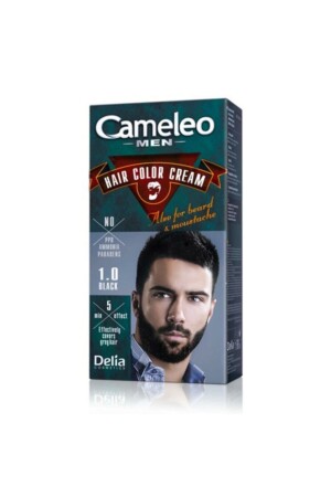 (MNZ-شعر، لحية وشارب صبغة 1. 0 (سوداء) (سوداء) (كاميليو) - Cameleo