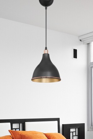 مصباح النوم الأسود من MNZ مصباح النوم غرفة المعيشة المطبخ مصباح الممر داخل مصباح الذهب1 - AG LightDesign