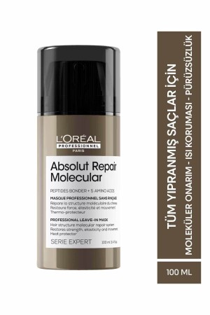 خبير من مسلسل MNZ - إصلاح مطلق قناع مغادرة جزئية للشعر المضر 100 مل - L'oreal Professionnel