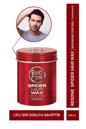موم قشرة العنكبوت الأحمر من MNZ 100 مل - Red One