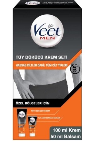 كريم إزالة الشعر من MNZ لقطع الرجال الخاصة 100+50 مل - Veet