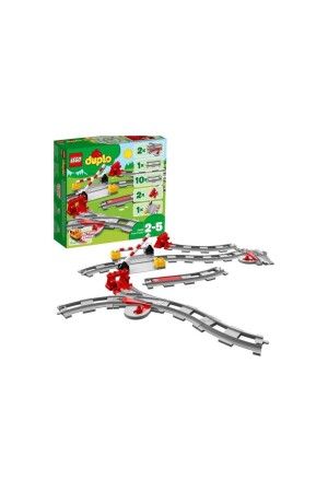 خطوط قطار MNZ 10882 - مجموعة بناء الألعاب للأطفال (23 PIECES) U292143 - LEGO