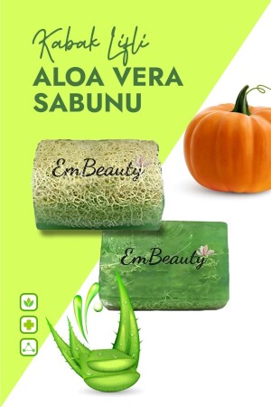 هدية مكنسة من نوع MNZ - ألياف الخوخ الطبيعية صابون الحلوى الفيرا 130 جرا 768 - embeauty kozmetik