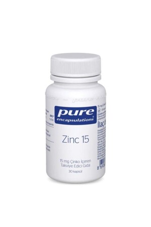 MNZ- زنك 15 Mg زنك 30 كبسولة - Pure Encapsulations