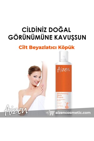 رغوة كريم تبييض MNZ - لون اللون - مظلمة - منطقة خارجية للجنس - النساء والرجال - 150 مل SMP6 - AIZEN COSMETIC