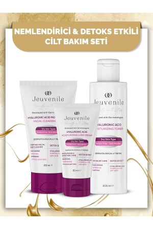 MNZ- رطوبة و التخلص من التسمم تأثير رعاية الجلد مع حمض هيلورونيك (150ML 200ML 50ML) - Jeuvenile