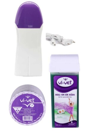 MNZ-كل الجلدات زولين كارترج موم + 2 سنة ضمان مشينة الشمس + 10 متر رول فولاذ - Vi Vet