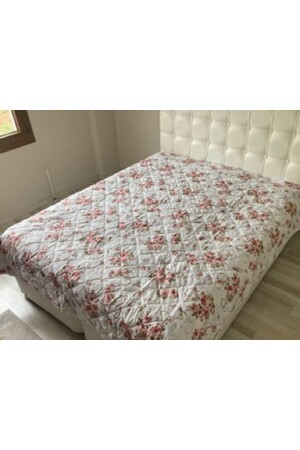 غطاء متعدد الأغراض (بيك) مقاس الملك المُقسم بالمنزج من طراز MNZ - 200 × 230 سم ومع كل من بيك و غطاء السرير - Gençev Home Collections