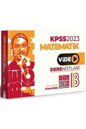 MNZ-معلمي 2023 Kpss الرياضيات المحادثة الفيديو ملاحظات 9786258263046 - Benim Hocam Yayınları