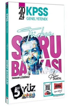 MNZ-العدالة 2024 Kpss تركيا 5 مئة بنك الأسئلة مع الحلول - Aker Kartal - Yargı Yayınları
