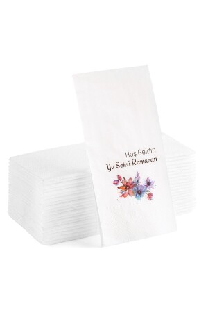 MNZ-مرحباً بكم في مدينة ي رمضان مكتوب مطبوع عرض يخدم نابكين 20pcs - Matbaagraf