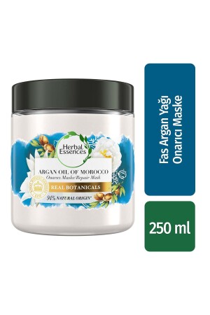 قناع الشعر من طراز MNZ - إصلاحي زيت الأرجان المغربي 250 مل - Herbal Essences