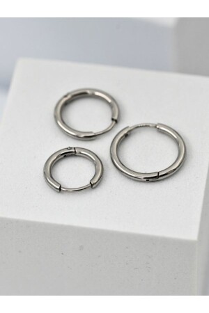MNZ-جراحية أذن الحديد 3 قطع 3 أبعاد-çelikküpeset2 - Tükkan Accessories