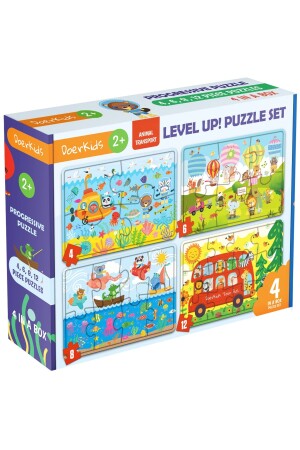 مركبات من تصنيف MNZ 30 قطعة 4 لغز في 18 شهر - Doerkids